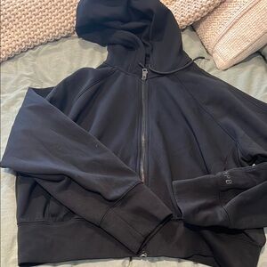 Abercrombie YPB black zip up
